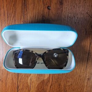 Kate Spade KasiE Sunglasses Polarized Tortoise Shell w/Case Hello Sunshine